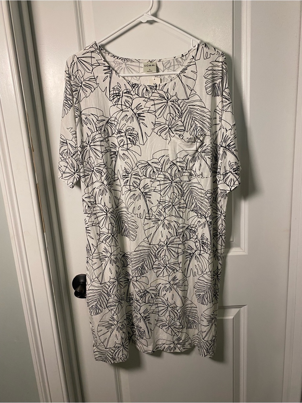 NWT Soma Cool Nights Soft Modern Nightshirt